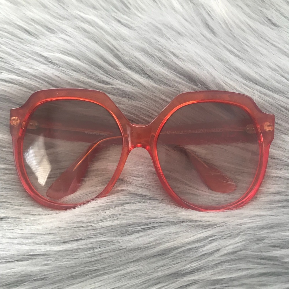 Vintage 70s Emmanuelle Khanh Sunglasses RARE